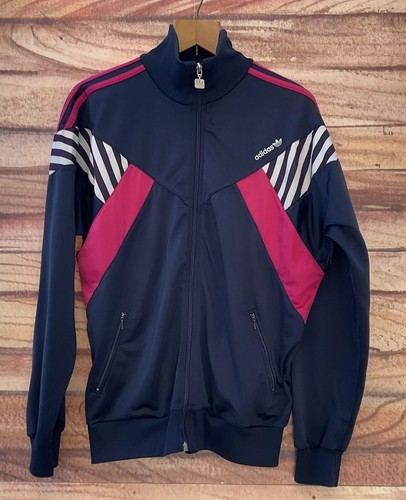 Adidas track jacket mens blue - track,