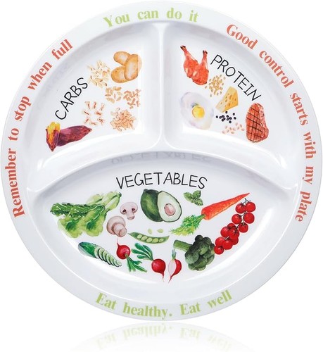 Portion control plate - portion, balanced