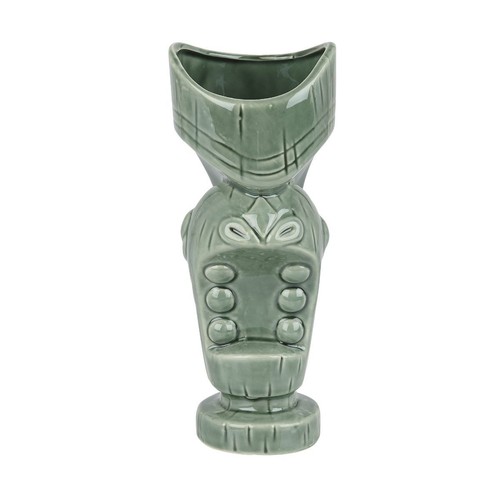 Ceramic large mouth tiki mug - large,