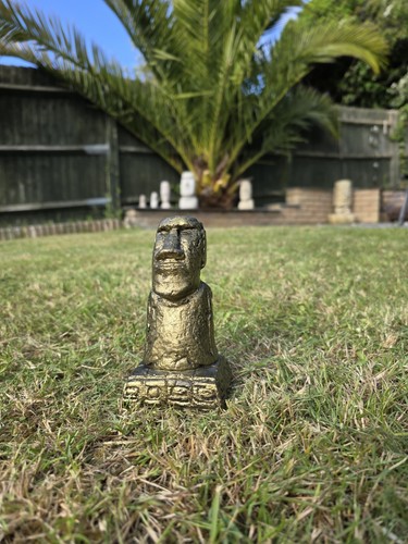 Stone garden easter island - stone,
