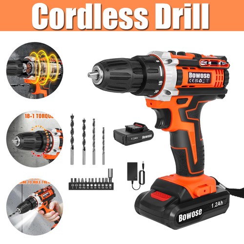 Cordless drill electric - cordless,