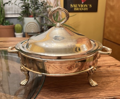 Vintage silver plated - (pyrex), silver-plated