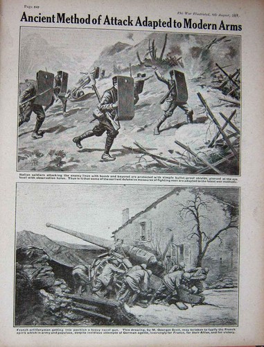 Original old vintage print - original,