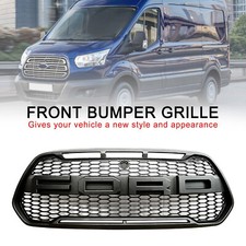 Matt Black Front Bumper Grille