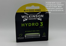 Wilkinson Sword Hydro 3 Razor Blades for men pack of 5 10 15 20 FREE POSTAGE