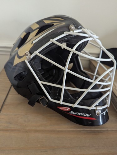 Synergy goalie helmet full - goalie,