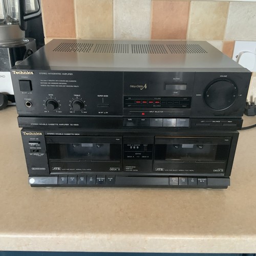 Technics x830 stereo double - technics, su-x830