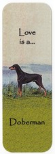 DOBERMAN DOG BOOKMARK SAME