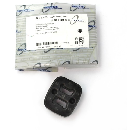 Rubber ring exhaust rubber
