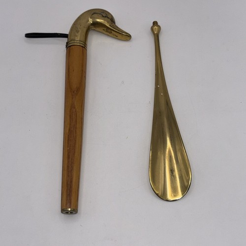 Vintage style brass duck - style, duck-head