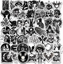 50 Black White Gothic Horror