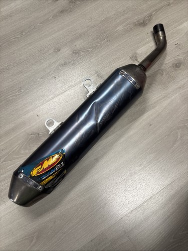 Fmf blue titanium exhaust - fmf,