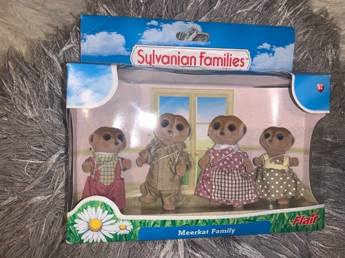 Sylvanian meerkat family bnib - sylvanian,