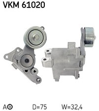 TENSIONER PULLEY, V-RIBBED BELT SKF VKM 61020 CENTRE FOR TOYOTA