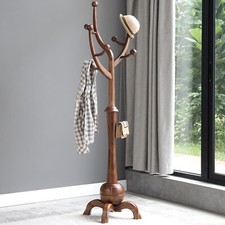Wooden Coat Rack Freestanding