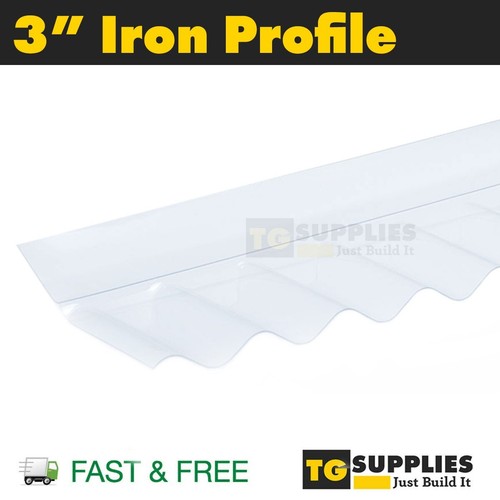 Clear pvc wall flashing for - 3",