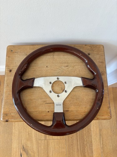 Nova wooden steering wheel - steering,