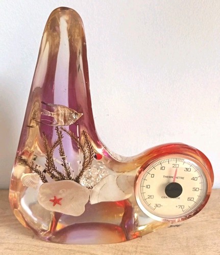 Vintage paperweight aquarium - vintage,