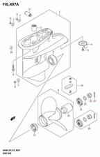 Suzuki Genuine TAB Trim DF40