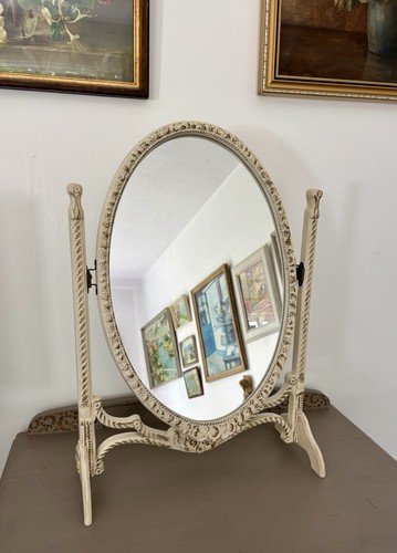 Vintage dressing table mirror - vintage,
