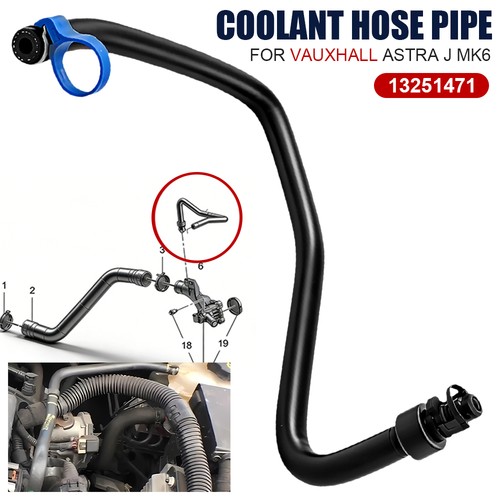Radiator coolant degas hose - radiator,