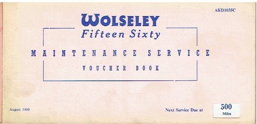 Wolseley saloon original - wolseley, 15/60
