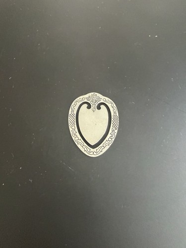 Vintage solid silver heart - vintage,