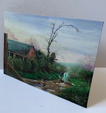 VINTAGE OIL PAINTING CORNWALL