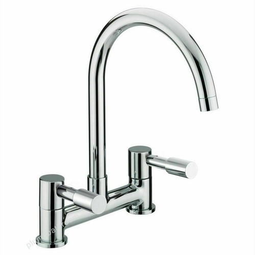 Modern dual lever chrome - modern,