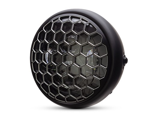 Motorcycle headlight led - led, 7.7"