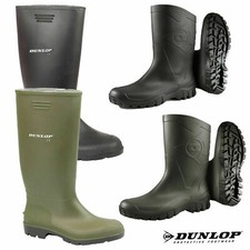 Mens Ladies Dunlop Wellies