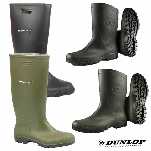 Mens ladies dunlop wellies - mens,