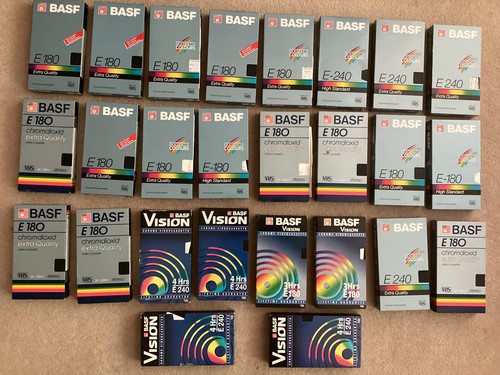 Basf blank vhs - basf,