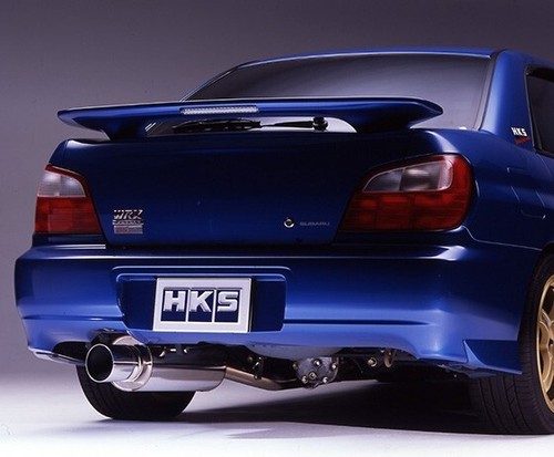 Hks hiper exhaust muffler - ss,