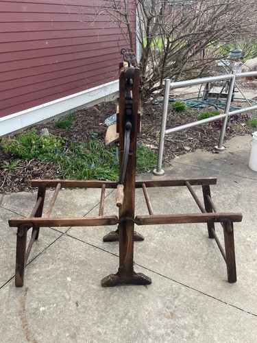 Primitive wood folding wash - primitive,