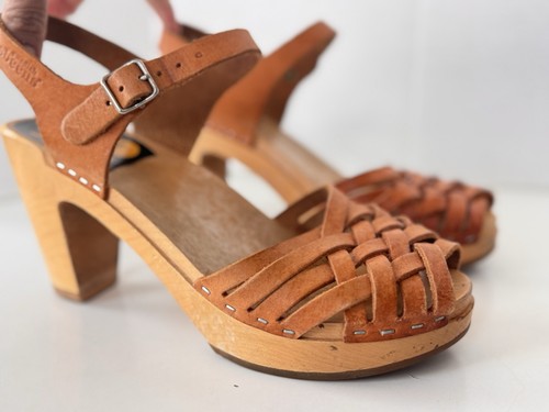 Swedish hasbeens toffel brown - hasbeens,