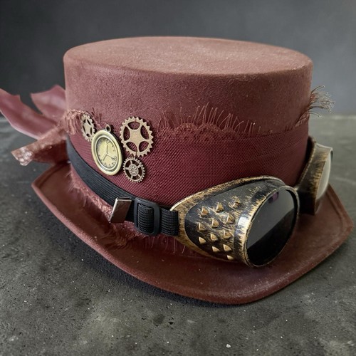 Steampunk top hat - hat, with