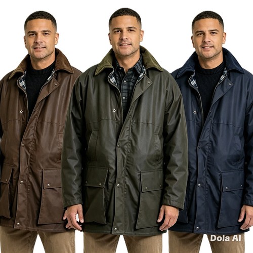 Mens padded wax jacket waxed - mens,