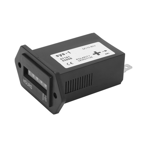 Compact hour gauge - compact,