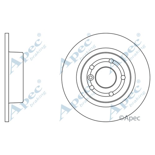 Brake discs solid for - brake,