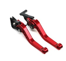 Pair CNC GY6 Motorbike Cylinder Clutch Lever Handlebar Dual Disc Hydraulic Brake