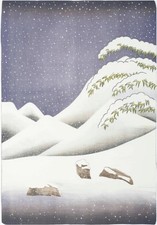 David Hockney - Snow from the