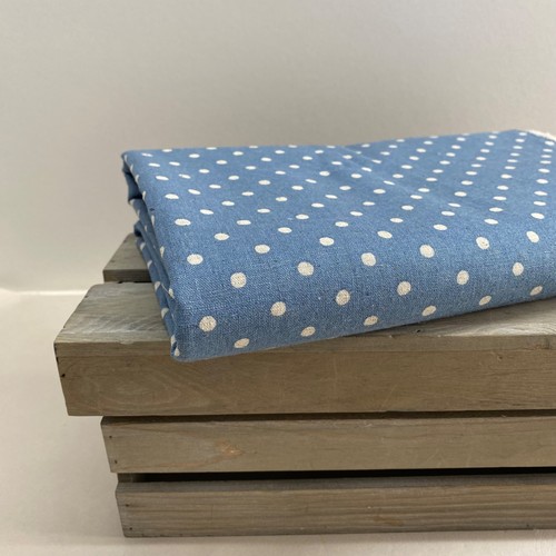 Spotty dusty blue - 2m,