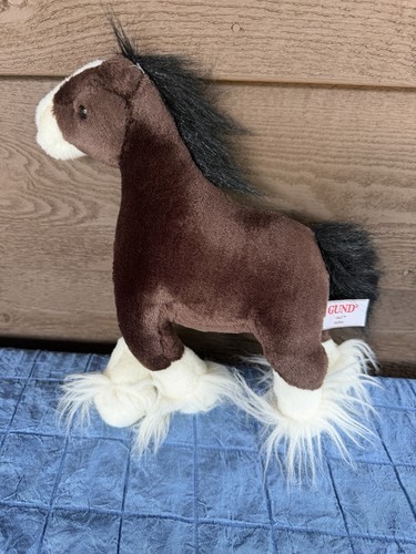 Gund clydesdale dale horse - clydesdale,