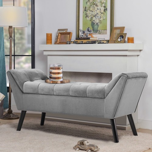 Velvet chaise longue - longue, bed