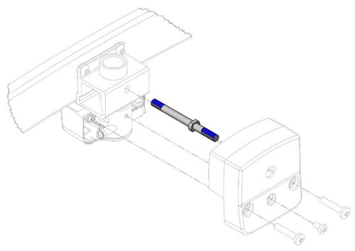 Croozer threaded bolts - , for