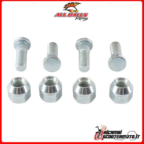 Front wheel nut kit all - front,
