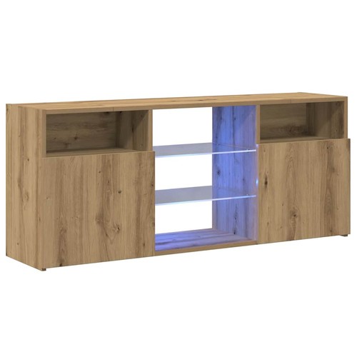Cabinet with led lights tv - tv,