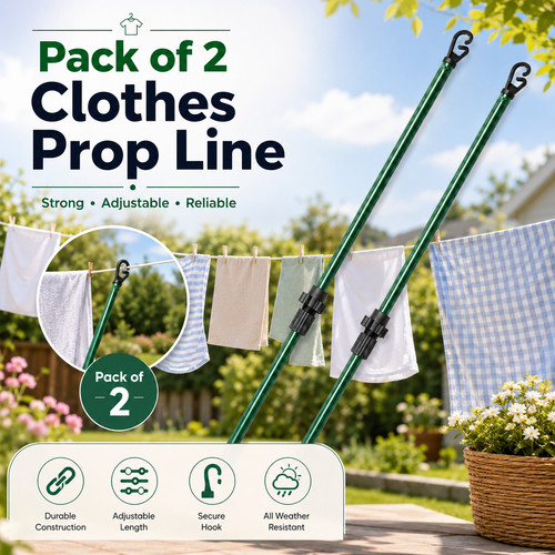 Extending clothes prop - 2,