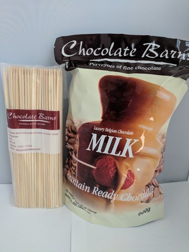 Fountain ready chocolate - ready,